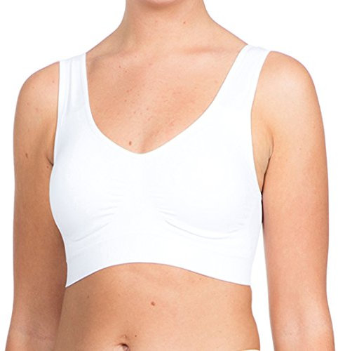 Magic Bodyfashion Damen Comfort Bra BH, Weiß (White 4920), M