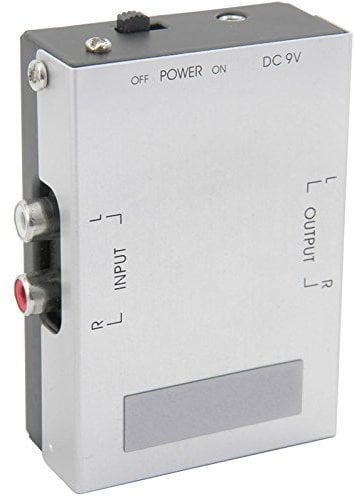 kenable Pre-Amplifier Für Turntables Chinch Cinch Links und Rechts Eingabe und Output
