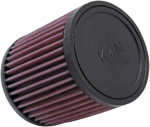 K&N Universal Clamp-On Air Filter: High Performance, Premium, Washable, Replacement Engine Filter: Flange Diameter: 2.6875 In, Filter Height: 5 In, Flange Length: 0.625 In, Shape: Round, RU-0910