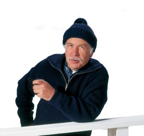 modAS Pudelmütze dunkelblau 100% Schurwolle Nr. 1079