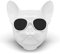 Enceinte Bulldog Blanc nouveauté Enceinte Bluetooth Blanche Bulldog
