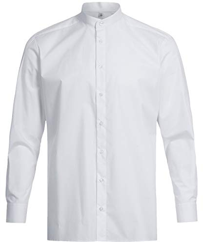 GREIFF Herren Stehkragenhemd Service Blusen & Hemden 6772 Regular Fit