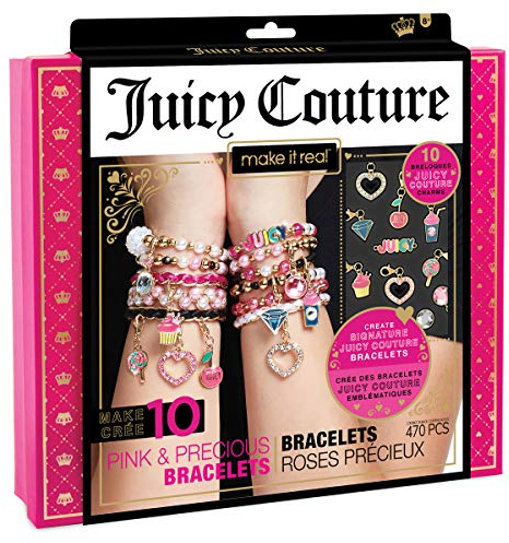 Make It Real – Juicy Couture Armband-Bastelset mit lustigen Emoji-Anhängern – Spielzeug für Mädchen
