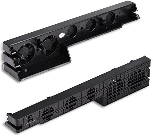 Ventilador de refrigeración para 4 Pro, DC5V 5 Ventilador Super Turbo Control de Temperatura Ventilador de refrigeración para Pro Console