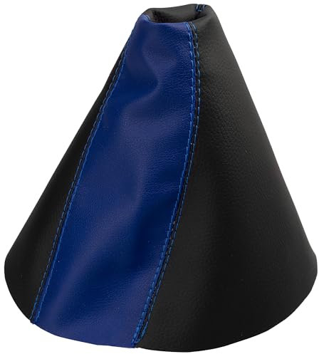 AERZETIX: Schaltsack schaltmanschette kunstleder schwarz und blau