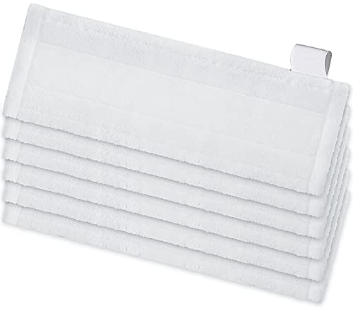 Awinker 6 Mikrofaser-Bodentuch-Pads Kompatibel für Kärcher Dampfreiniger Tücher EasyFix SC2 SC3 SC4 SC5 Zubehör