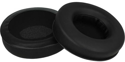 vhbw Ohrpolster Ersatz Polster 8.7cm kompatibel mit Razer Kraken, Kraken Pro Kopfhörer Headset, schwarz