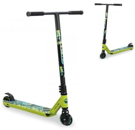 Byox Kinderroller Leguan PU-Räder ABEC-9 Lager TPR-Griffe Aluminium max 100 kg grün