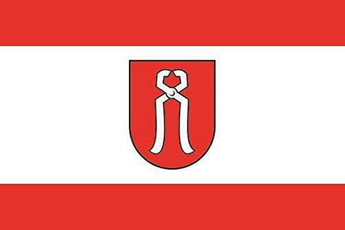 U24 Aufkleber Wiesbaden OT Mainz Kostheim Flagge Fahne 8 x 5 cm Autoaufkleber Sticker