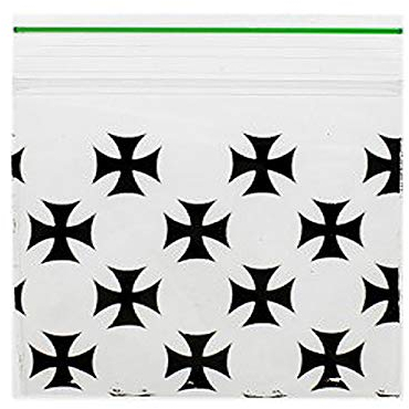 Grip Seal Bags Zip Lock Bags Resealable Plastic Bag Baggies (30x30 mm (200 Pcs) Multi Chopper)