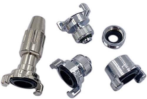 GEKA Kompatibles Bewässerungsset mit Hahnanschluss und Adapter für 1/2 Schlauch