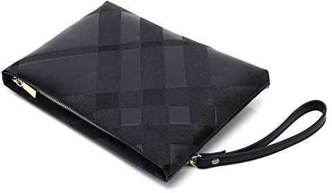 FSD.WG Herren-Clutch, Handtasche, 30,5 cm, große Handtasche, große Clutch-Geldbörse, T, Large, Casual