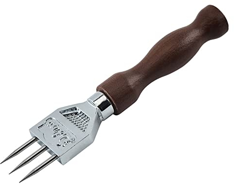 SEABABOO Eispickel Ice Pick Punch Crusher Eispickel mit Sicherheit Ice Tool Bar Zubehör Brecher Holzgriff Holzgriff Brechen von EIS Eishacker mit DREI Klauen aus Zinklegierung, Bar/Barkeeper