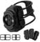 TUSITA Universal Seat Post Quarter Turn Mount Compatible with Garmin Varia Rearview Bike Radar Tail Light RTL510 RTL515 RVR315 - Fit 25.4mm to 35mm,D-shaped,Aero Seat post - Cycling Accessories