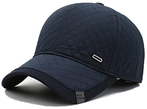 FASHIXD Winter Baseball Cap Herren Winter Hüte Mit Ohrenklappen Kaltes Wetter Kappen Einstellbar