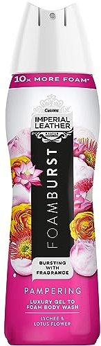 IMPERIAL LEATHER Nourishing Foamburst Gel to Foam Body Wash Lychee & Lotus Flower 200ml