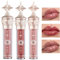 Tinted Lip Balm - Mirror Gloss Lip Stain/Lip Plumper Gloss/Moisturizin Nude Lipstick Liquid Lipsticks (Chocolate caramelerry)
