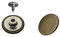 Jeansknöpfe Logo frei & rostfrei 25 Stk. 14mm, 17mm oder 20mm, Jeansknopf reparatur mit festem oder beweglichem Sockel (17 mm Jeansknöpfe mit BS)