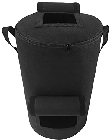 gaomin Compost Bags - Ferment Non-Woven Fabric Garden Compost Bins | Non-Woven Foldable Garden Compost Bins, Easy Assembly Grass Food Trash Composter Barrel for Garden Yard