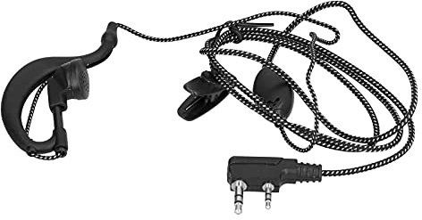 Auricular de Walkie Talkie, Auricular de Alambre Trenzado de Cuerda, Rotura de Vidrio con Cable Grueso para Baofeng BF‑6 7 8s Uv5r