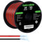 Askcable 14Gauge 50FT Electrical Wire Cable Flexible Wire Extension Cord 14AWG Copper Clad Aluminum Copper Wire 2 Conductors Red Black Parallel Wire line Hookup LED Lighting Strips 12V/24V DC Cable