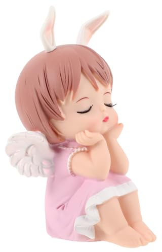 Parliky Kleine Engelsstatue Tischdekoration Kunsthandwerk Für Mädchen Weihnachtsschmuck Ballettmädchen-Figur Spielzeug Weihnachtsengel-Ornament Dekorationen Für Salas De Casa