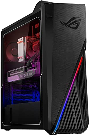 ASUS ROG G15DK-75700G0090 - Ordinateur de Bureau de Gaming (AMD Ryzen 7 5700G, 32 Go RAM, 1 to HDD, 1 to SSD, Nvidia RTX 3070 8 Go, sans système d'exploitation) Noir