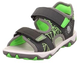 Superfit Jungen Mike 3.0 Sandale, Grau Grün 2010, 29 EU Weit