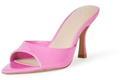 The Drop Sandali da Donna Mandy a Punta con Tacco, Vernice Rosa, 37 EU