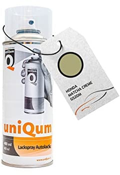 uniQum Autolack Spraydose für HONDA MATCHA CREME G520M Autolack Reparatur 400 ml