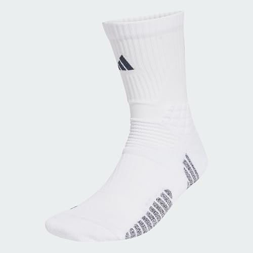 adidas Herren Crew Socks, White, 45-48