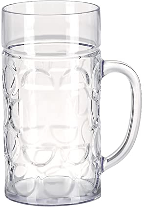antianzhizhuang Vasos de cerveza de plástico irrompibles, irrompibles, para desayuno, leche, café, agua, taza de cocina, vasos de champán, vasos de cerveza reutilizables