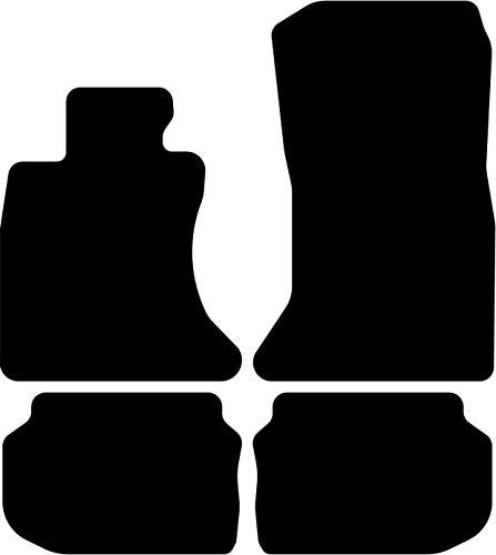 Kovvar Fußmatten passend für BMW 5er F10/F11 2010-2017 Passend zur Ausführung: Limousine/Touring | xDrive | Qualität: Premium