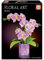 Educa - Orquídea Floral Art | Kit de manualidades para realizar una orquídea en papel sin necesidad de pegamento, ni tijeras | Set perfecto para regalar | Manualidad para decoración | +14 años (20135)