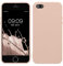 kwmobile Hülle kompatibel mit Apple iPhone SE (1.Gen 2016) / iPhone 5 / iPhone 5S Hülle - weiches TPU Silikon Case - Cover geeignet für kabelloses Laden - Coconut Swirl