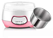 La máquina automática de yogur incluye tarros de vidrio y tapas de sabor y grosor personalizados
