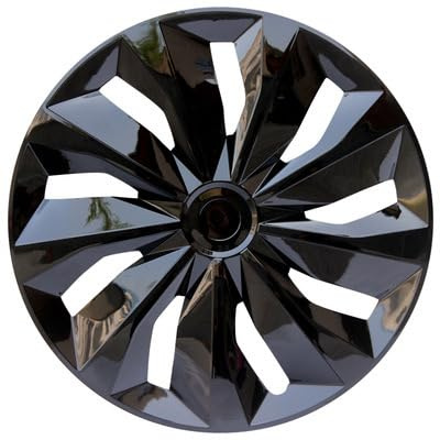 HLGFS 4 Stück Auto Radkappen für Ford Focus Turnier,ABS Radzierblende Felgenabdeckung Nabendeckel Auto Deko Zubehör,16-A