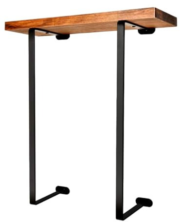 Porte-serviettes roulé – Porte-serviettes peu encombrant, porte-serviettes mural en métal avec étagère en bois | Support de rangement pour serviettes, étagères flottantes avec porte-serviettes, porte-