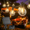 Kawaya Solar Festoon Lights Outdoor with USB Charge, Waterproof Garden Lights 10M/31FT LED Outdoor String Lights with 15+1 Shatterproof Bulbs for Backyard Gazebo Pergola Patio Balcony Festive