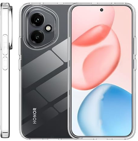 zZjoOoj Funda para Honor 400 Case, Soft Case Liquid Silicone Cover,Camera Protection,Clear Soft Silicone TPU Mobile Cover -Transparent