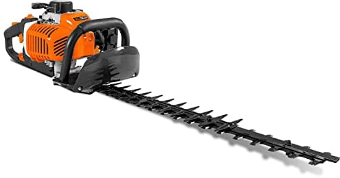 Cortasetos de Gasolina Motor 22cc Cuchilla 55cm Manillar Giratorio
