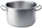 Pentole Agnelli, COIX3104E28, Casseruola Alta in Acciaio con 2 Maniglie in Acciaio, Acciaio Inox 18/10, Diametro 28 cm