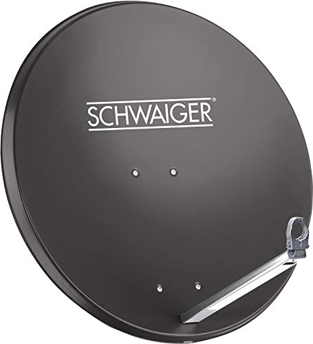 Schwaiger SPI998.1 Aluminium SAT-Spiegel, (Durchmesser 75 cm)