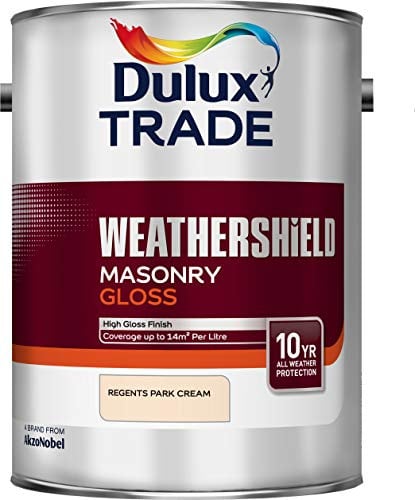 Dulux Trade Weathershield Smooth Masonry Cream 5 litres