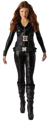 Rubie's Official Ladies Marvel Widow Adult Costume - Black, X-Small Halloween