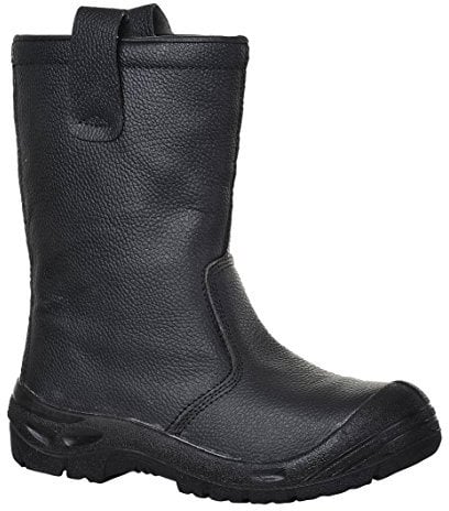 Portwest FW29 Bottes Rigger Steelite avec Coque de Protection Noir, 38