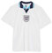 Score Draw England 1996 European Championship Retro Shirt White Large Polyester