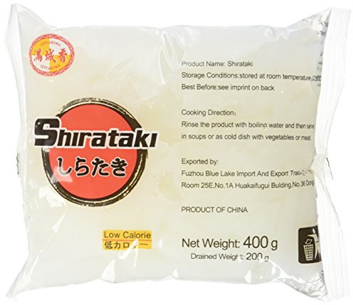 City Aroma Konjak Nudeln Shirataki Nudeln aus Konjakmehl (10 x 400 g)