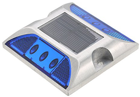 Lixada 2W Solarbetriebene Auffahrt Lampe/Solar Bodenleuchte, Lichtsteuerung/Gute Tragfähigkeits/IP68 Wasserdichte