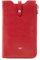 Picard Handytasche und Portemonnaie Bingo Rindsleder Rot, 10x2x18cm, mit Druckknopf und Reißverschluss, 9446342087